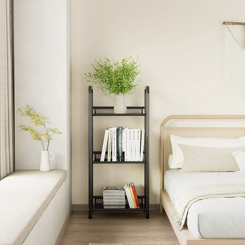 Azheruol bedroom arrangement demonstrates clutter-free storage and easy access.