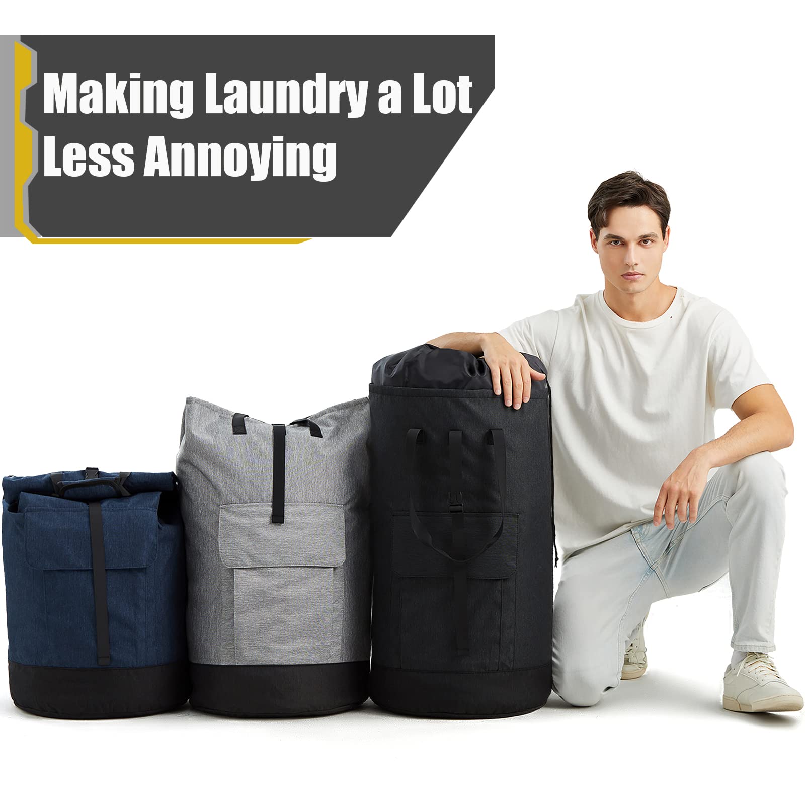 Azhido collapsible design folds neatly for storage