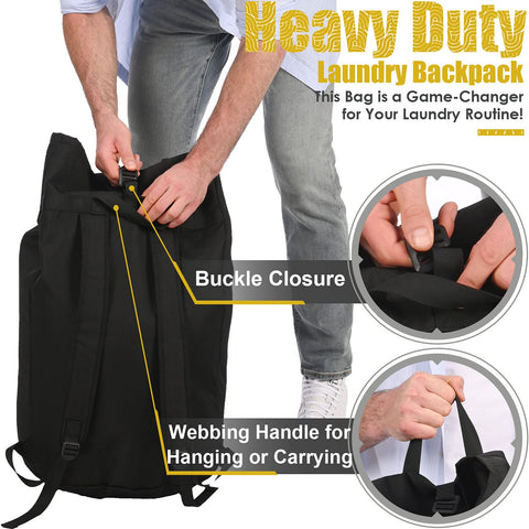 Ãzhido waterproof collapsible laundry bag for compact storage