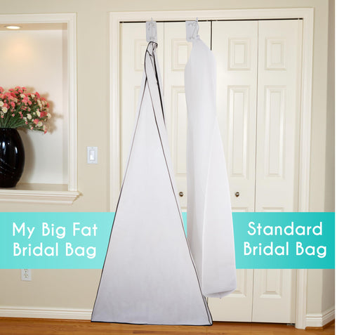 Azure Aster Bridal 32in gusset expansion; accommodates voluminous gowns without compression.
