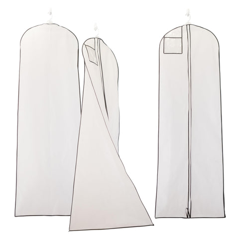 Azure Aster Bridal big-fat bridal bag 72in with dress inside; spacious protection for oversized gowns.