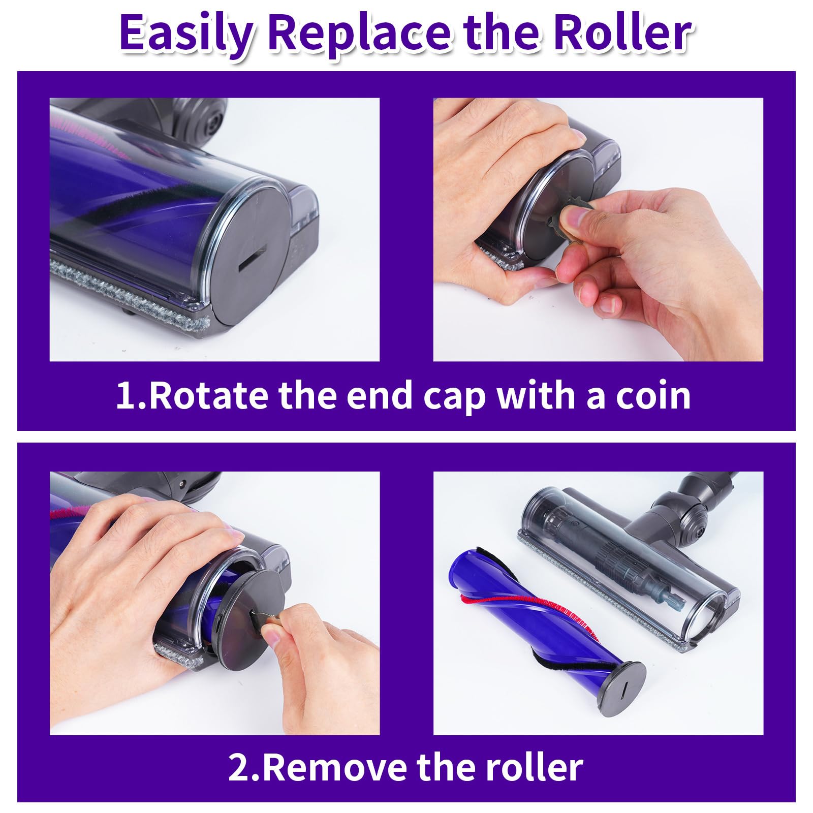 AZYM soft roller is easy to wash and dry