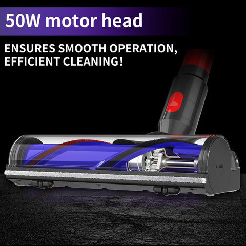 AZYM maneuverability helps clean under furniture with ease