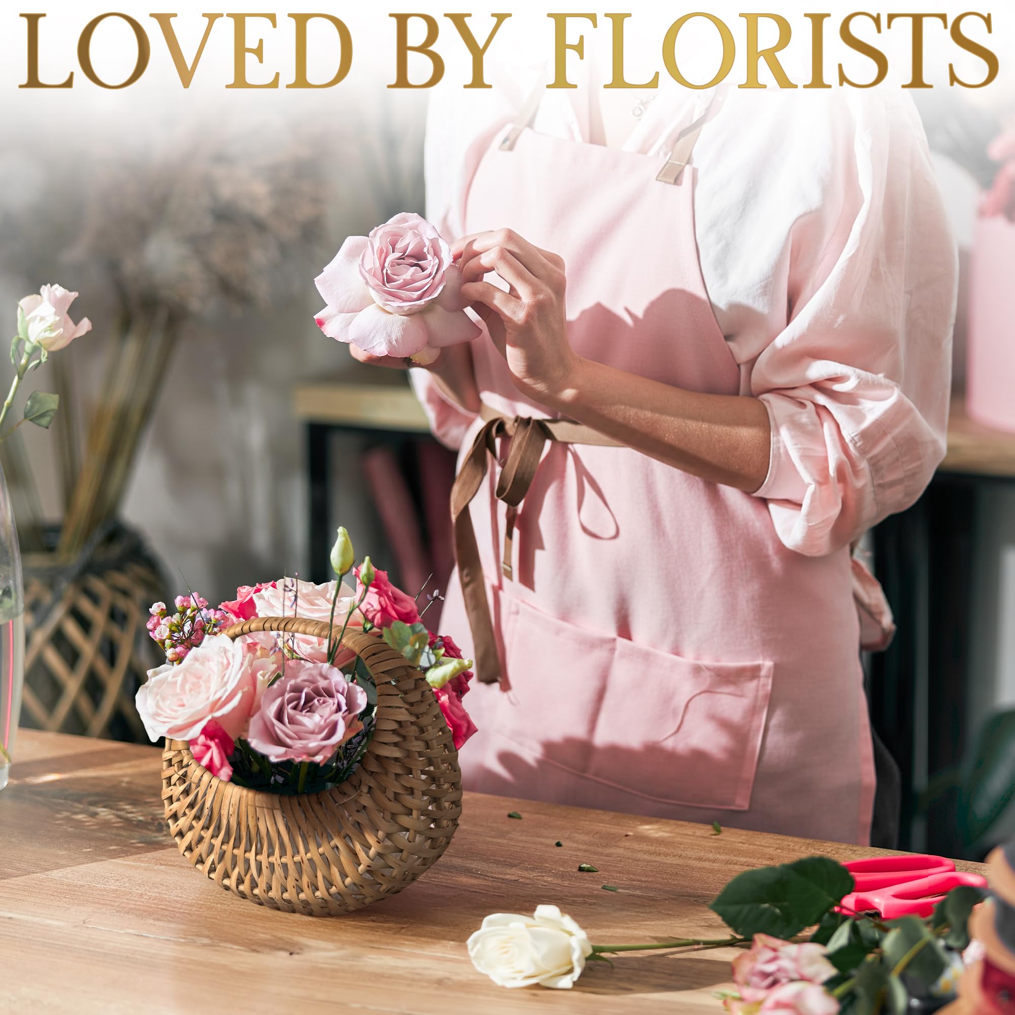 AZZORI wedding decor basket complements rustic ceremony styling