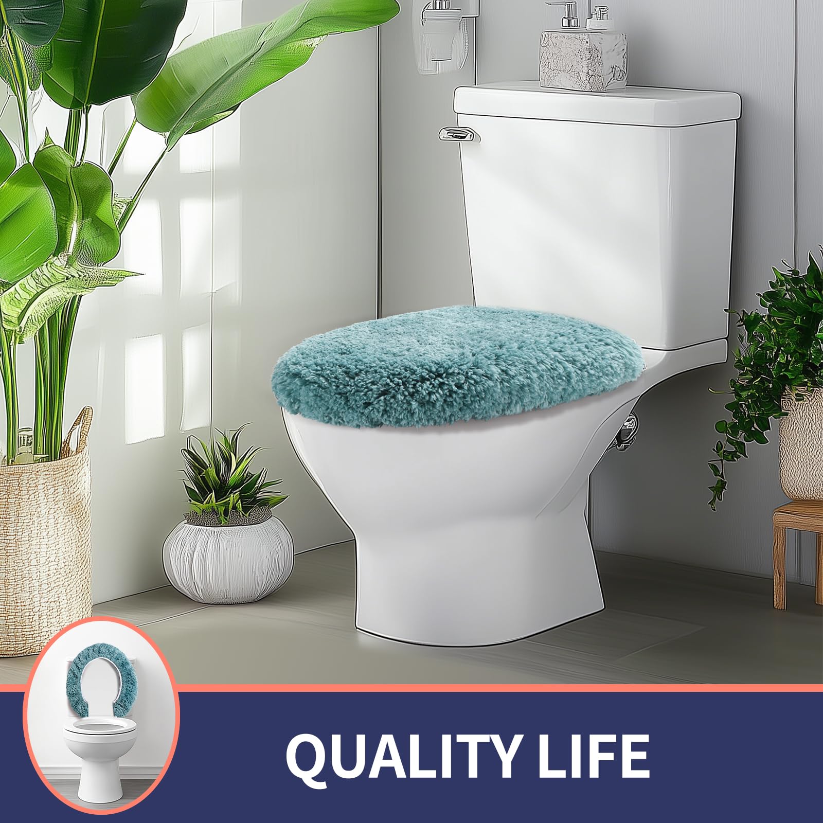 Baahrnom luxurious microfiber finish adds a premium look to bathrooms