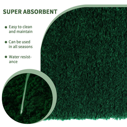 Baahrnom toilet lid cover 17.5 by 15 inches fits standard toilets.