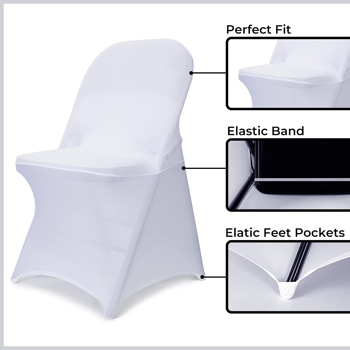 Babenest machine-washable chair covers in action after party cleanup