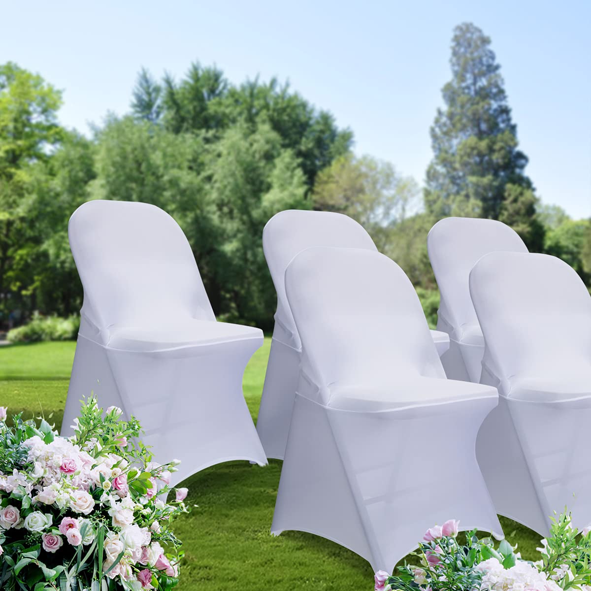 Babenest transforms ordinary chairs for weddings and parties.