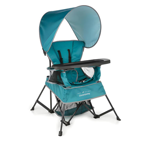 Baby Delight Go with Me Venture chair teal for stable indoor seating and family moments