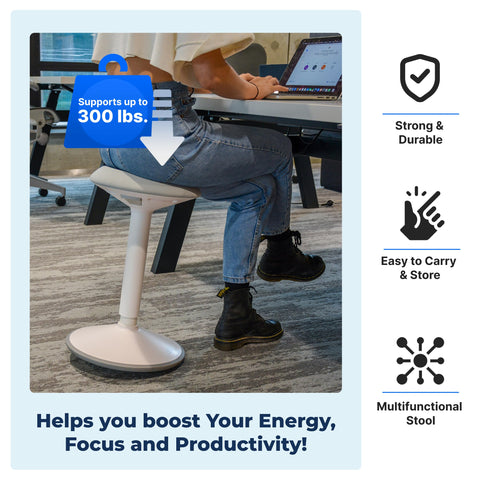 Backerz stool tested for 10,000 cycles ensures durability