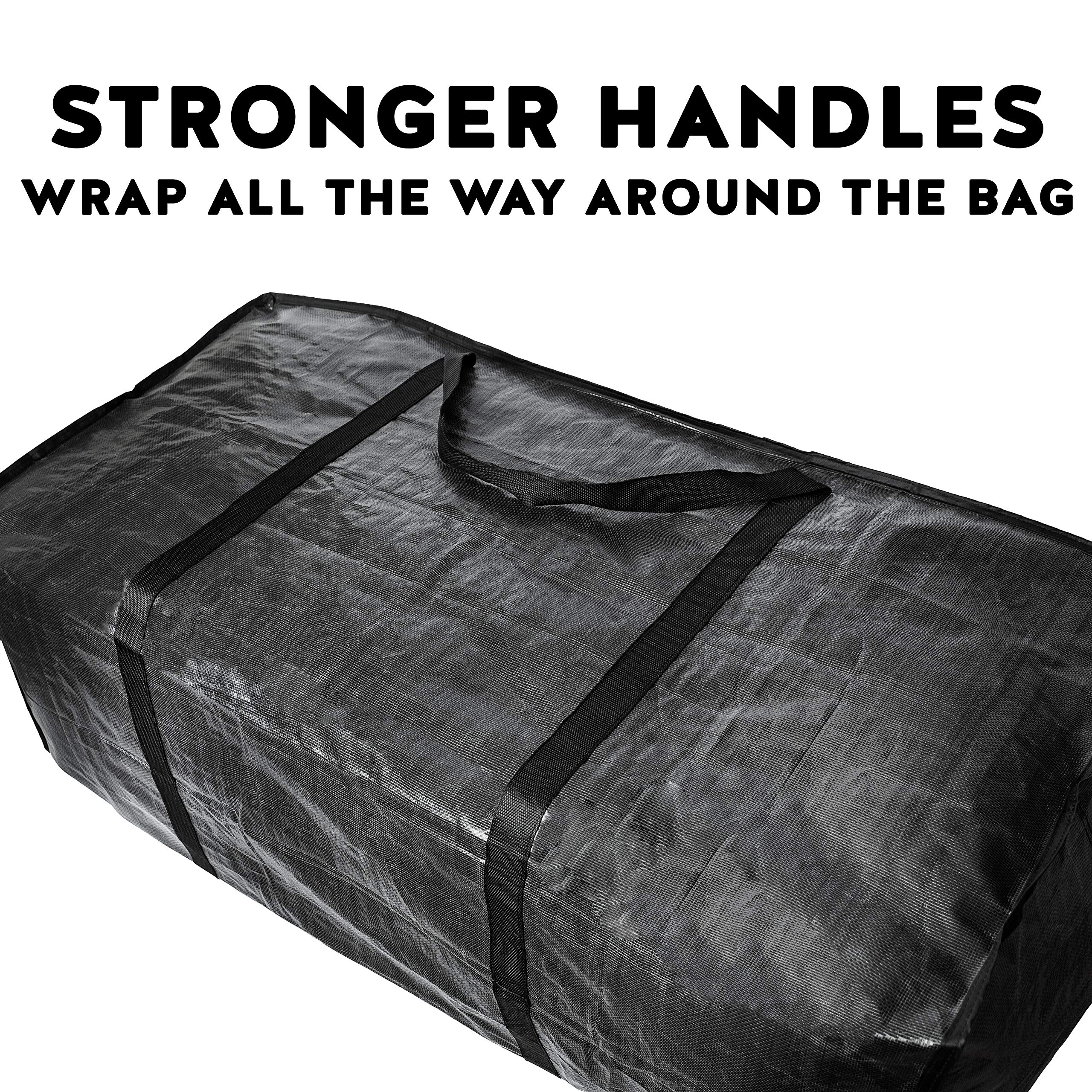 BAG-THAT 68.5 gal XXL bag folds flat for compact storage when not in use