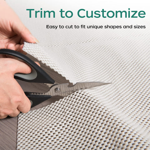 BAGAIL BASICS trim to fit with scissors for custom sizes.