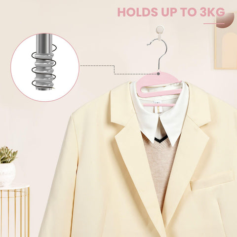 BAGAIL space-saving design helps streamline closet organization.