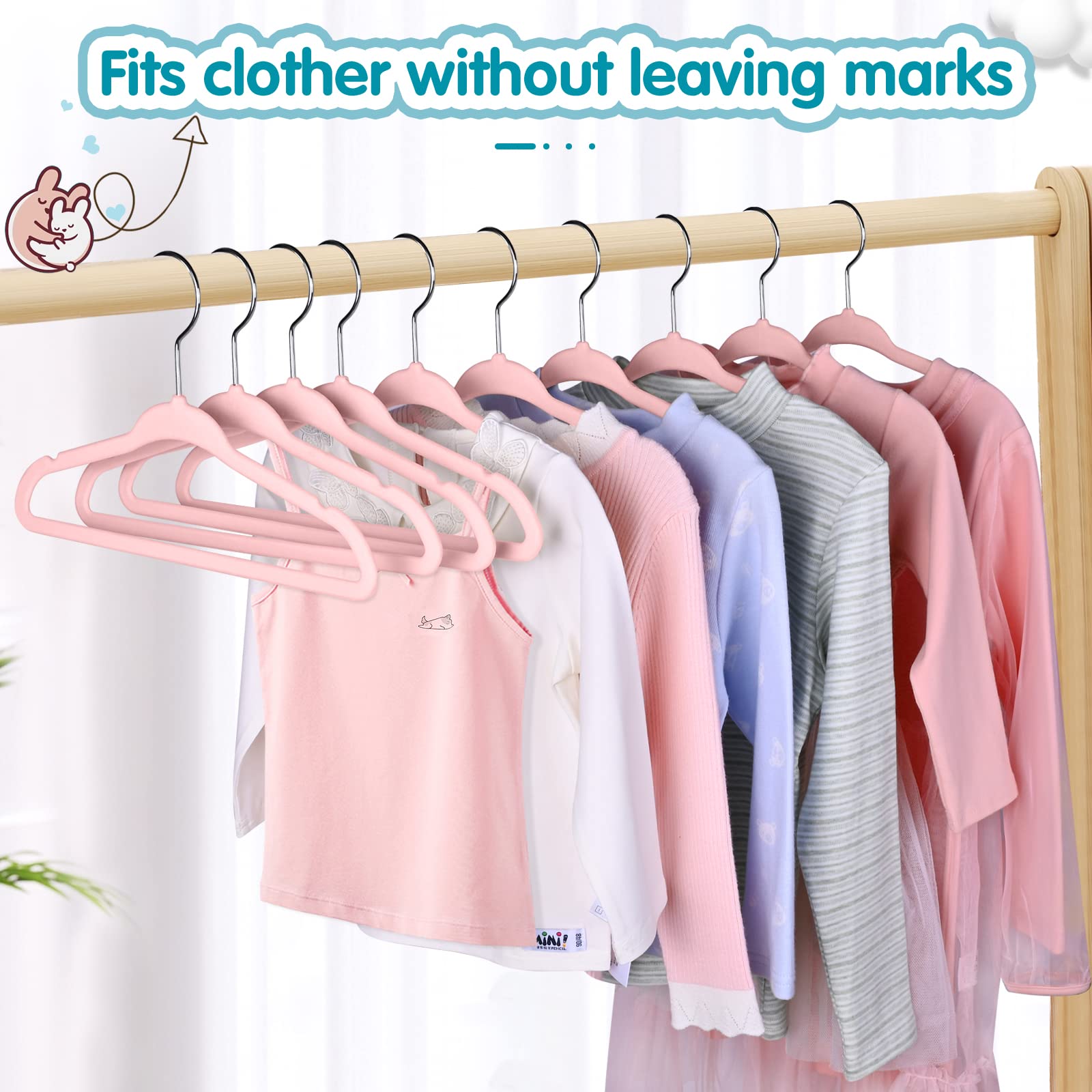 Bagail space-saving design helps tidy toddler wardrobes and speed outfit selection.