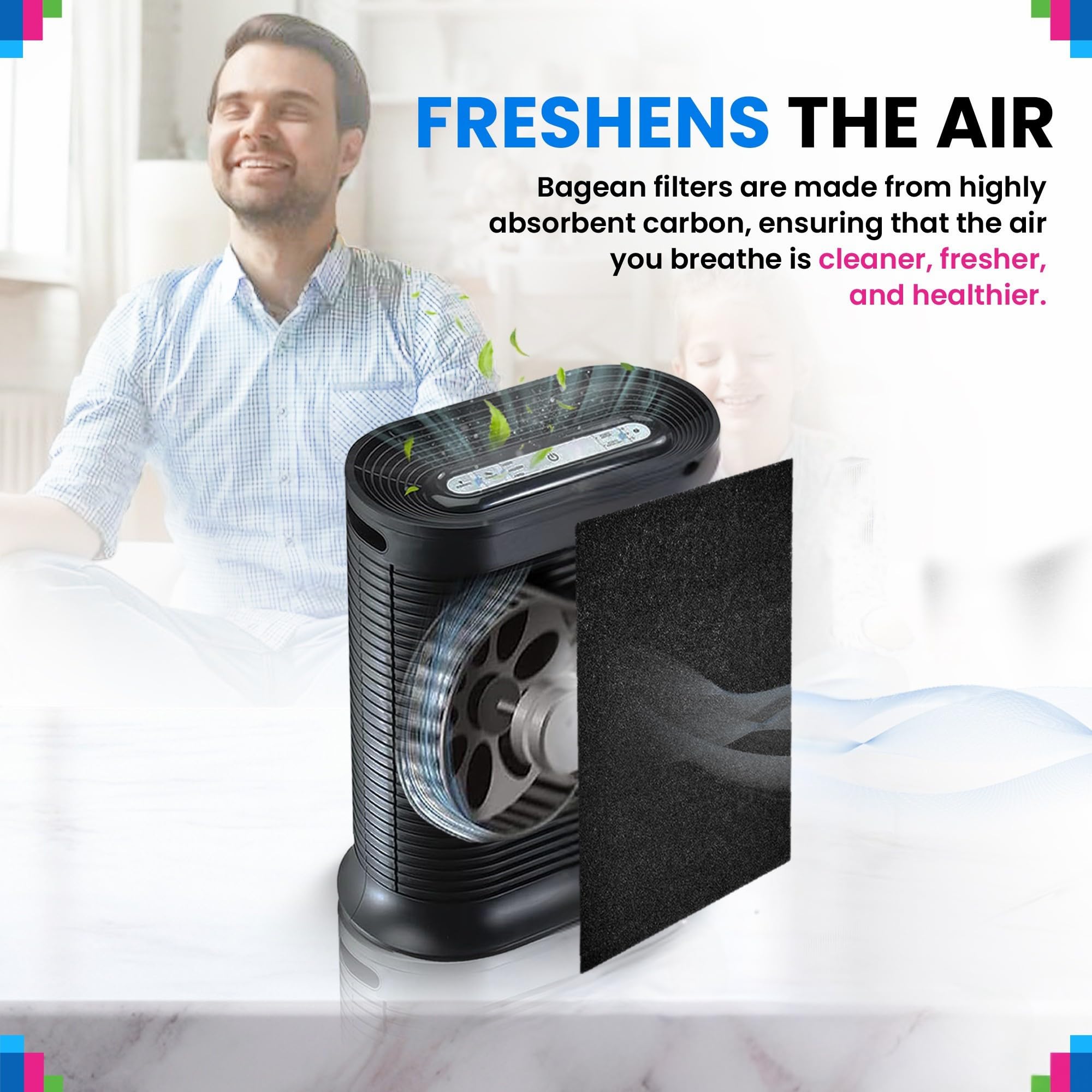 Bagean replace-quarterly filter schedule promotes consistent filtration every three months.