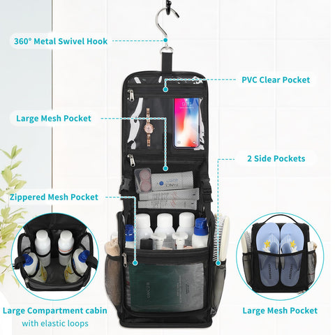 Bagmoly caddy organized pockets for easy access and quick packing.