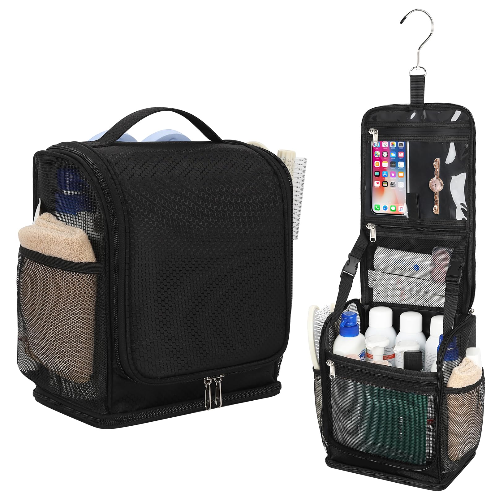 Bagmoly dorm and travel caddy is portable and versatile.