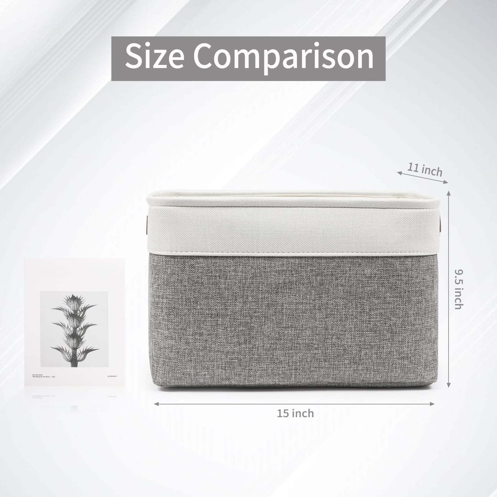 Bagnizer collapsible design saves space when not in use