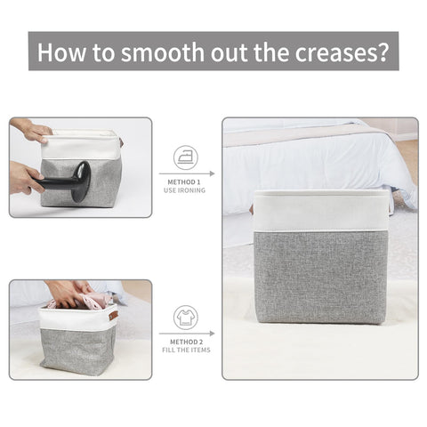 Bagnizer durable linen surface with MDF bottom supports heavier items.