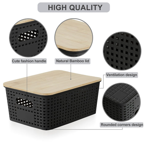 Bagnizer kraft paper labels included for quick categorization.