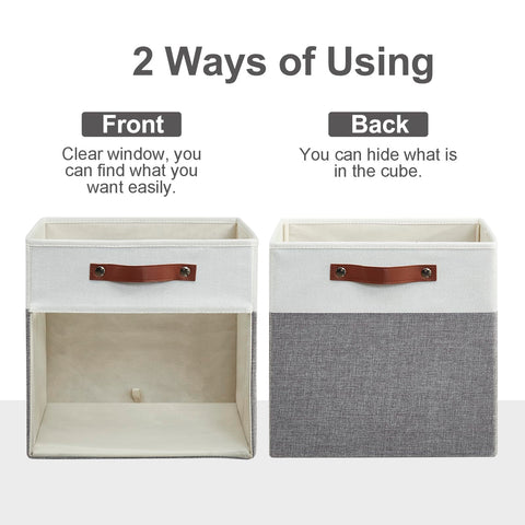 Bagnizer storage cube in a dorm closet for compact organization