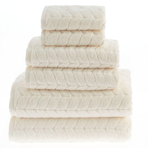 Bagno Milano plush jacquard texture highlighting luxury towel surface.