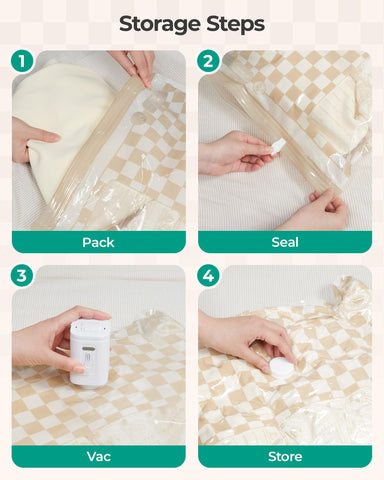 BAGSMART khaki checker design adds durable luggage protection.