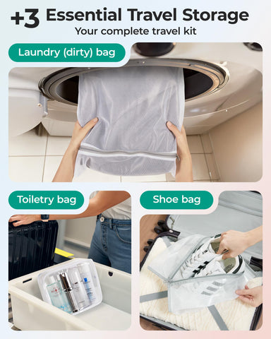 BAGSMART reinforced seams ensure long-term bag reliability