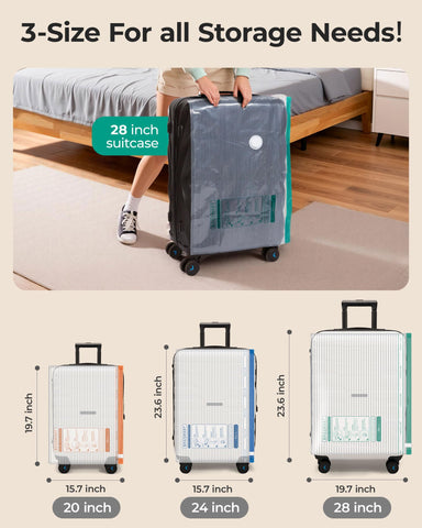 BAGSMART space-saving bags deliver up to 4000Pa compression