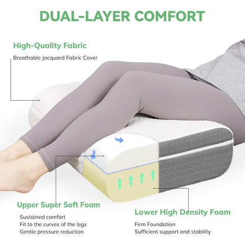 baibu leg elevation pillow bed reading use supports back comfort.
