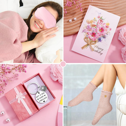 Baicai birthday gift box fuzzy socks for plush warmth and comfort