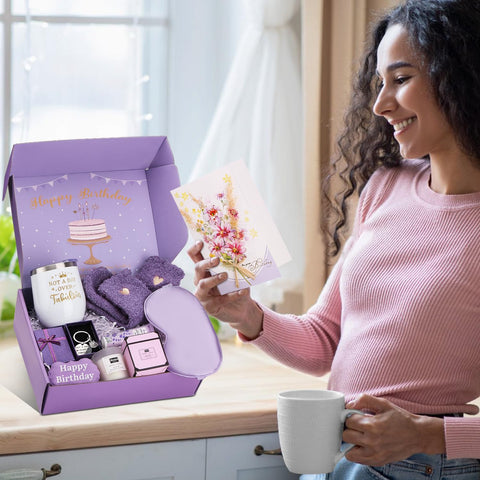 Baicai birthday keychain adds a personal touch to a gift set