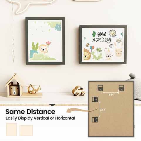 BAIJIALI flocking backboard protects and organizes art