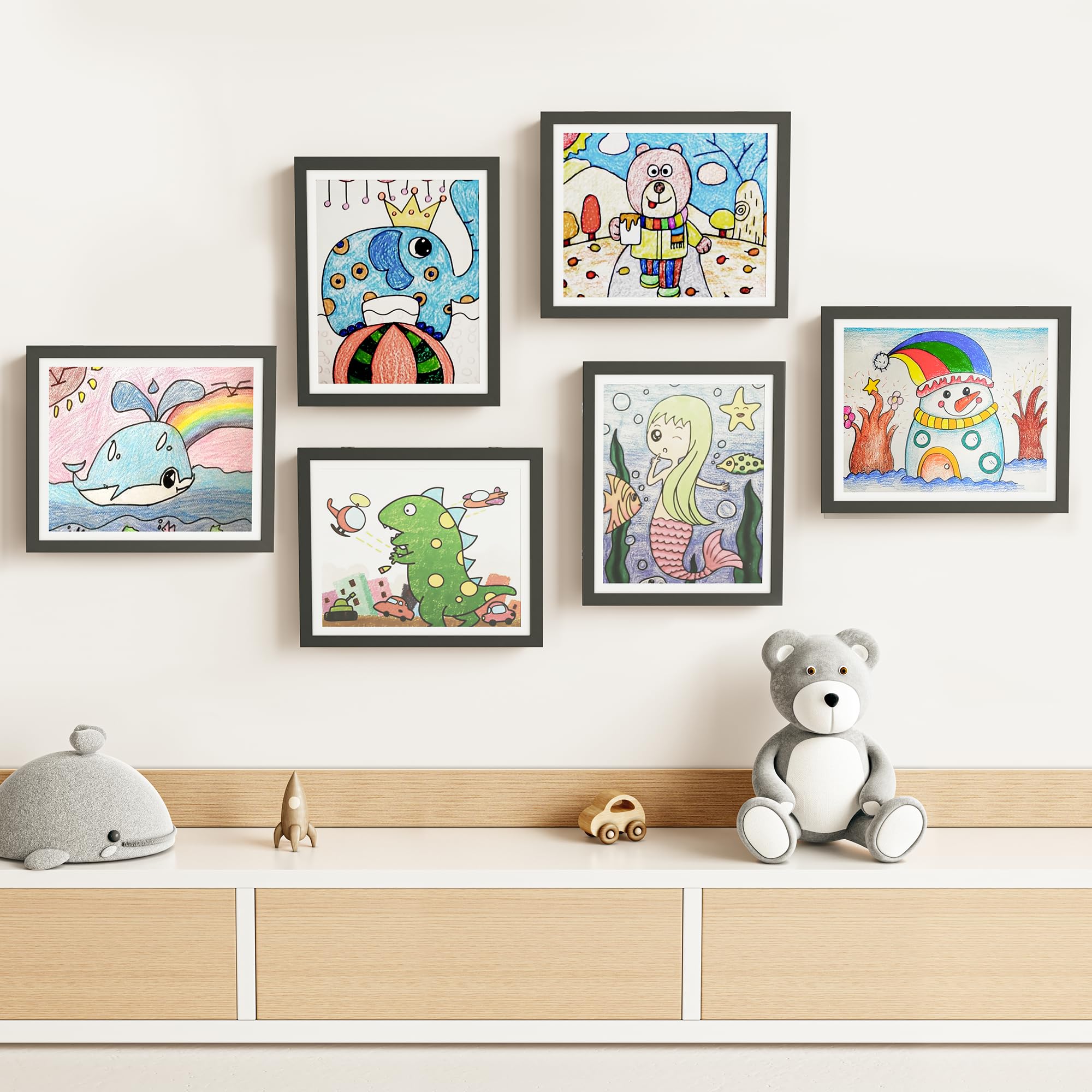 BAIJIALI lightweight plexiglass frame safe for children to handle