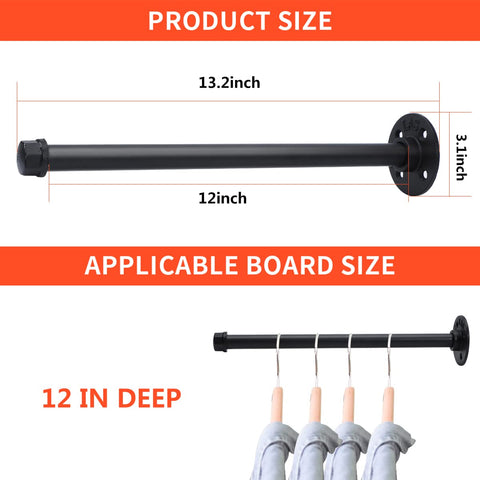 Bailoo four-pack wall racks ready for secure installation and space saving