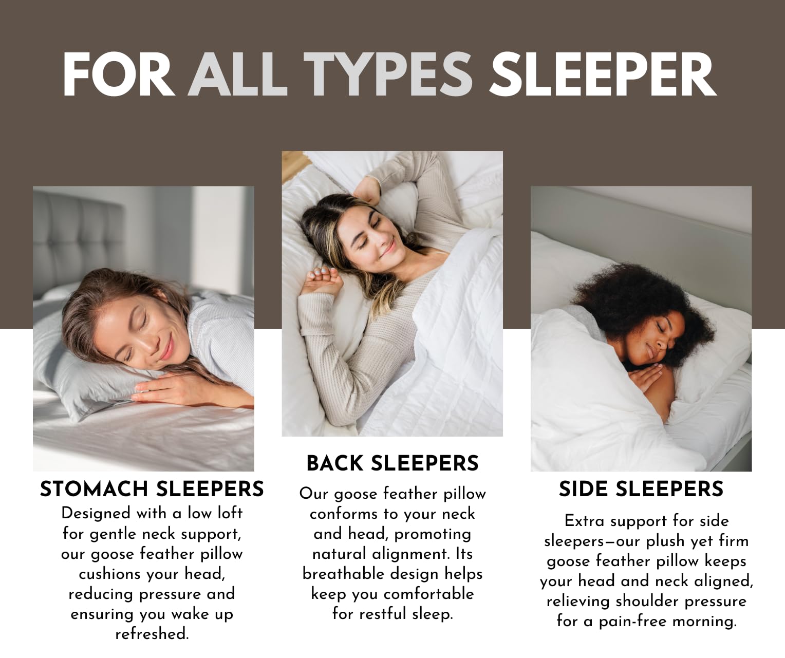 Baisihan pillow backed by 1000-day warranty