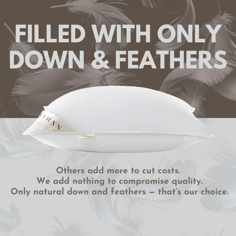Baisihan ethically sourced goose down and feathers filling