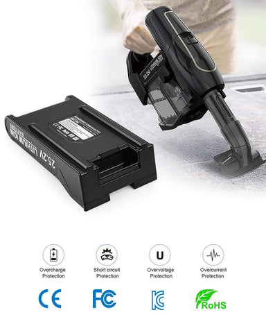 Long runtime enables completing larger chores on a single charge.