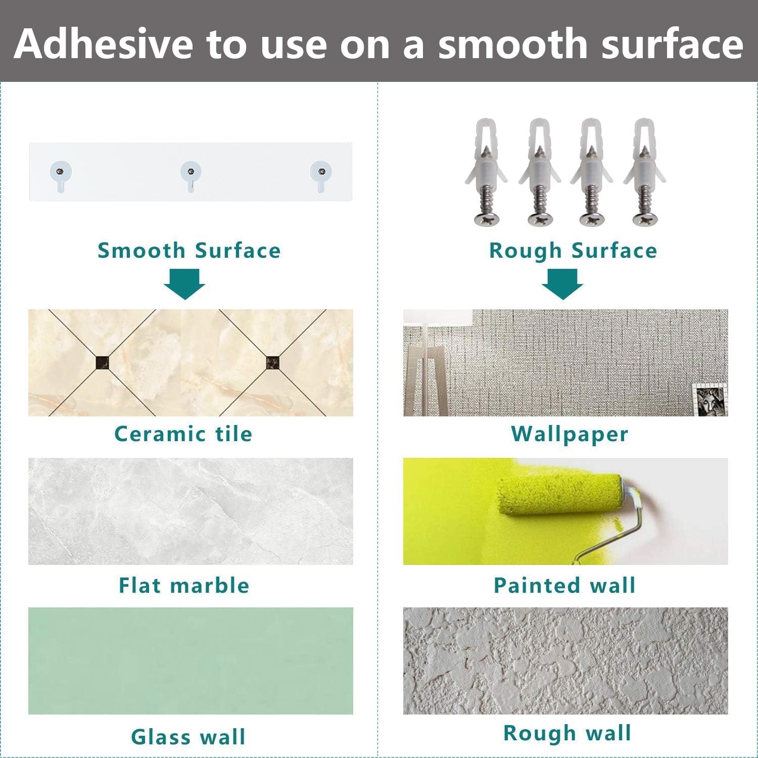Bakzon acrylic shelves glossy clear material emphasizes rustproof waterproof design for humid bathrooms.