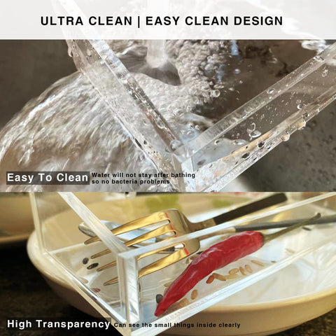 Bakzon acrylic shower shelves inside shower organization illustrate convenient storage for daily essentials.
