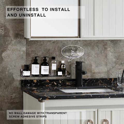 Bakzon two-pack setup highlights versatile dimensions for tight spaces and varied bottle sizes.