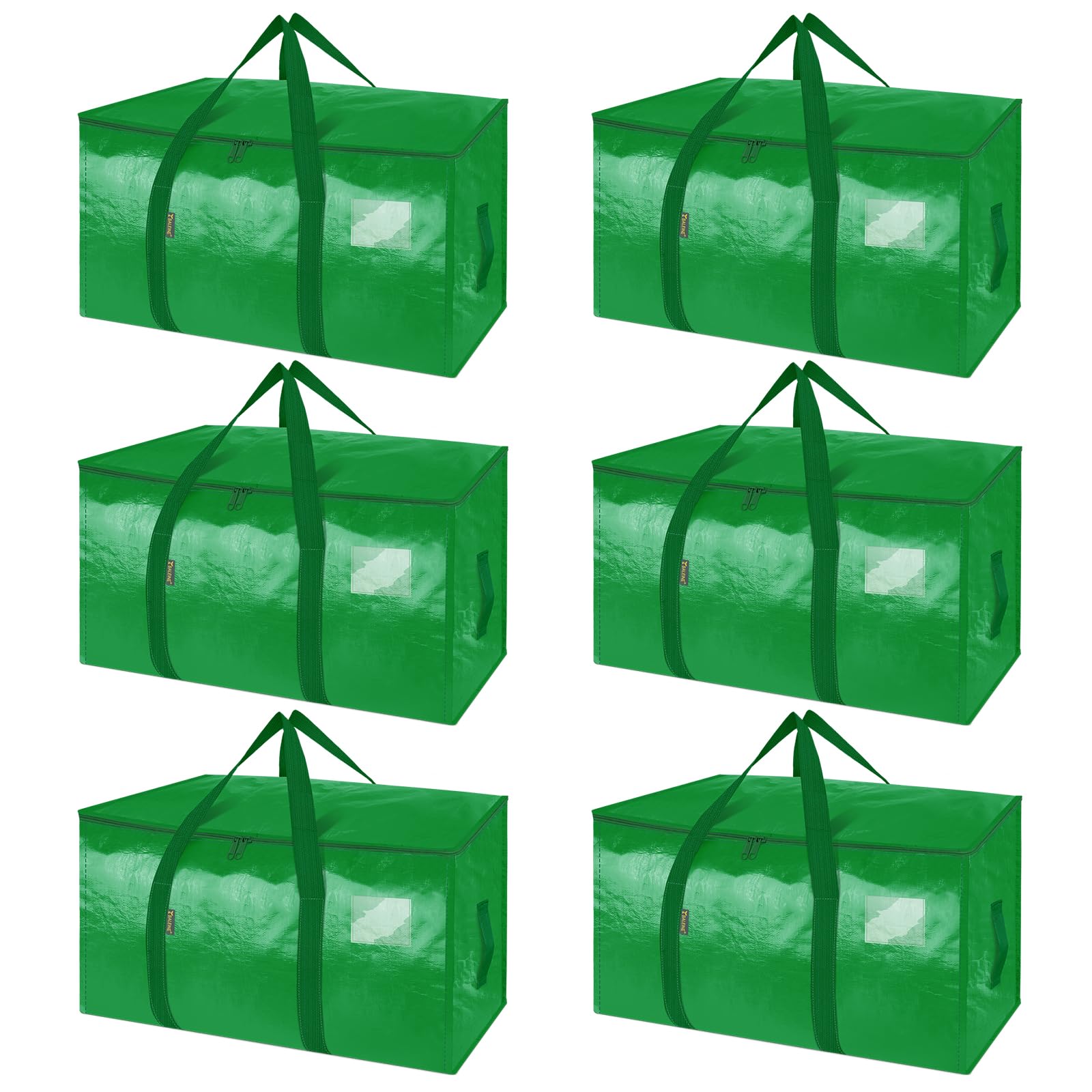 BALEINE 6-Pack Oversized Moving Bags with reinforced handles for heavy loads