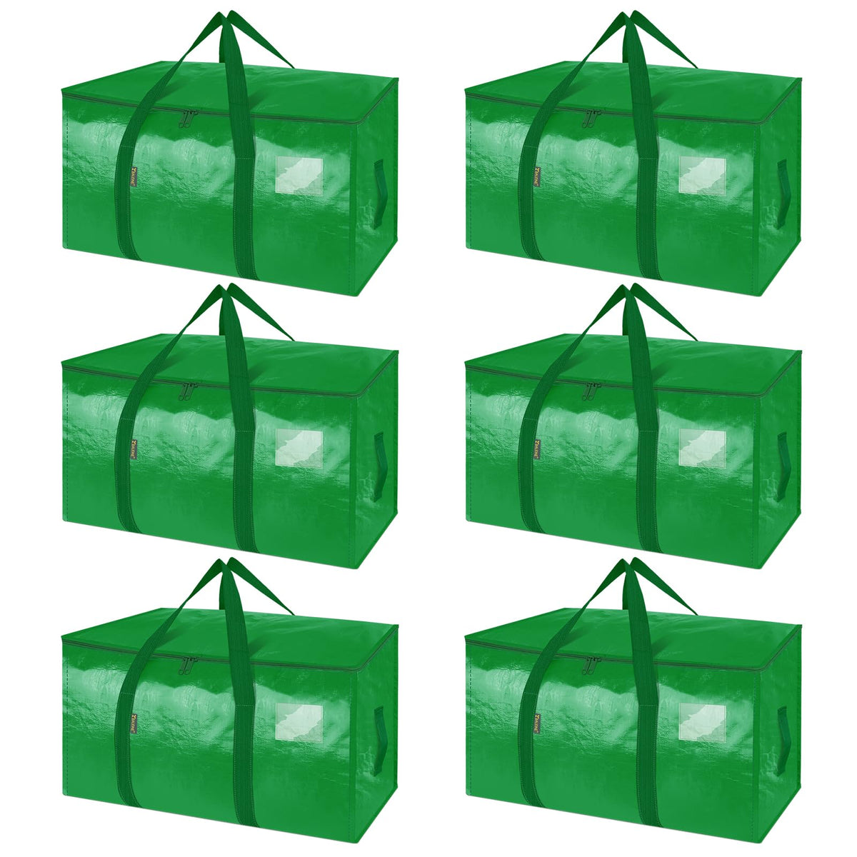BALEINE 6-Pack Oversized Moving Bags with reinforced handles for heavy loads