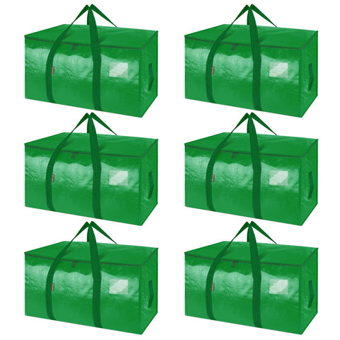 BALEINE 6-Pack Oversized Moving Bags with reinforced handles for heavy loads
