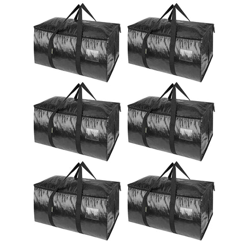 BALEINE 6-pack oversized bags with reinforced handles for heavy loads