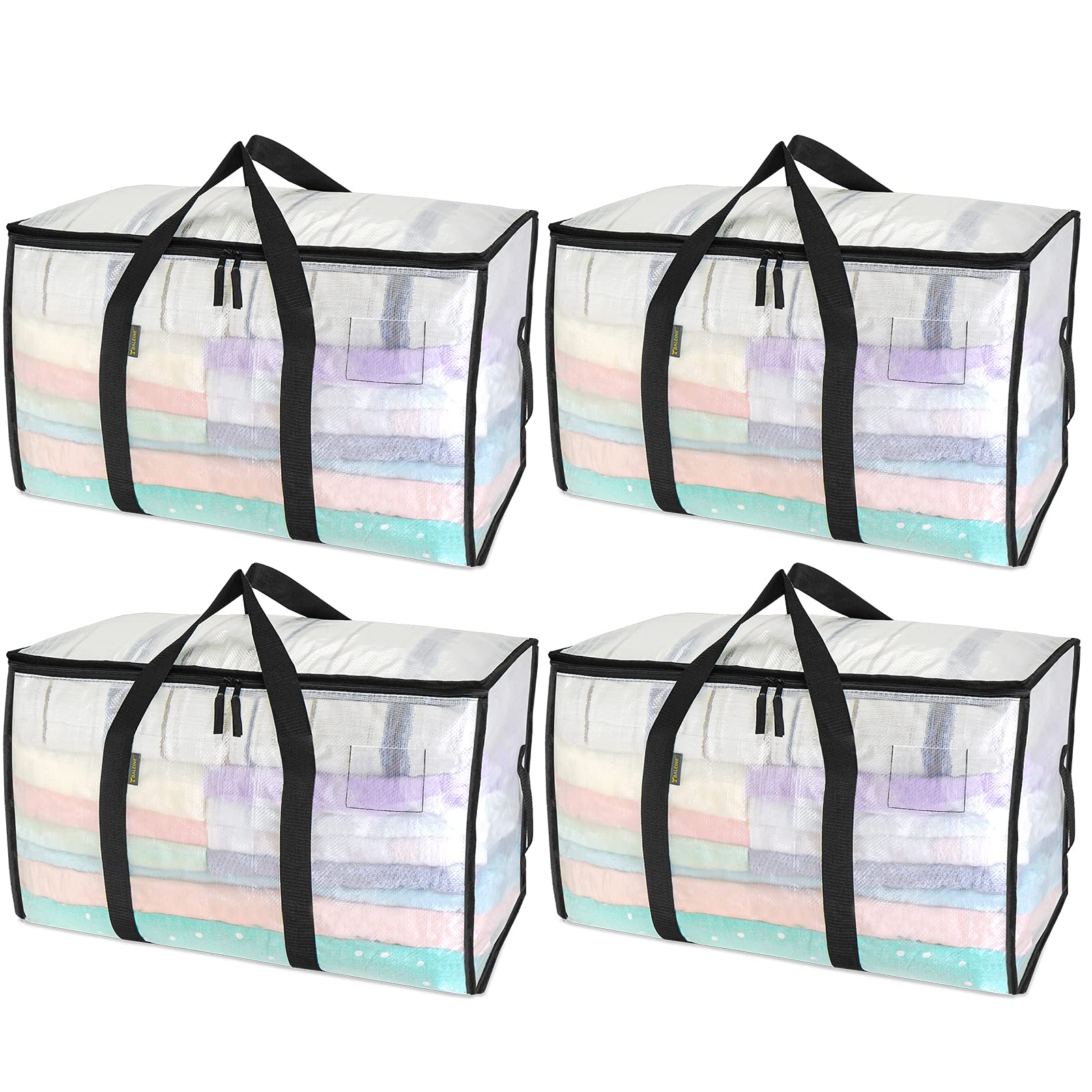 BALEINE oversized moving bags with clear visibility for quick packing