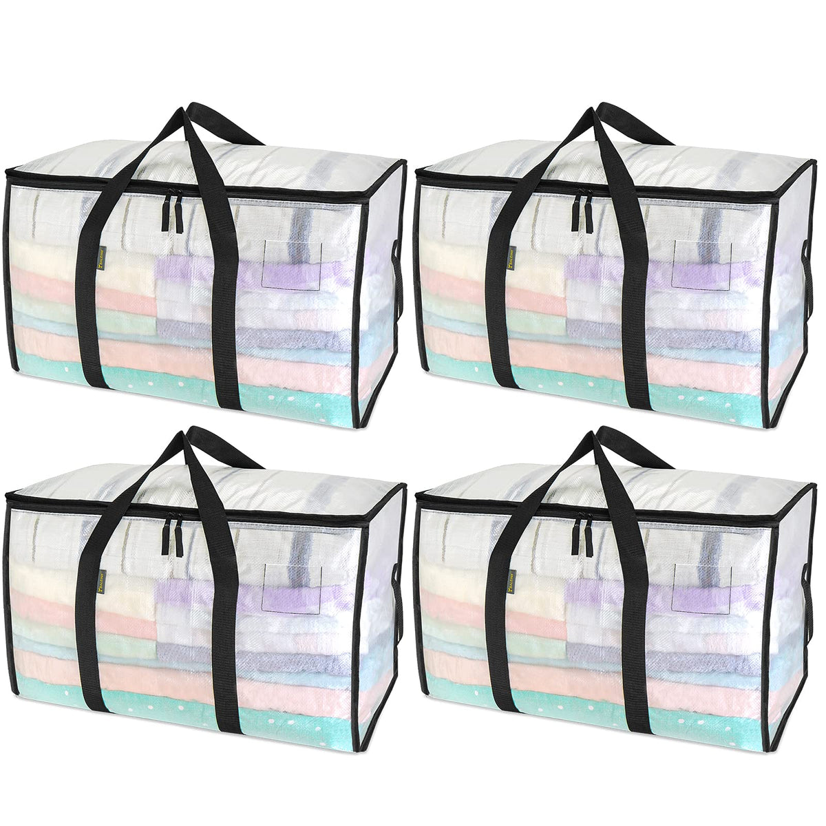 BALEINE oversized moving bags with clear visibility for quick packing