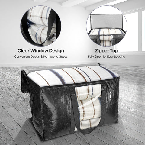 BALEINE water-resistant, foldable bags protect items and save space