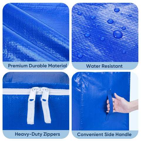 BALEINE bags in use demonstrate versatile moving and storage solution.