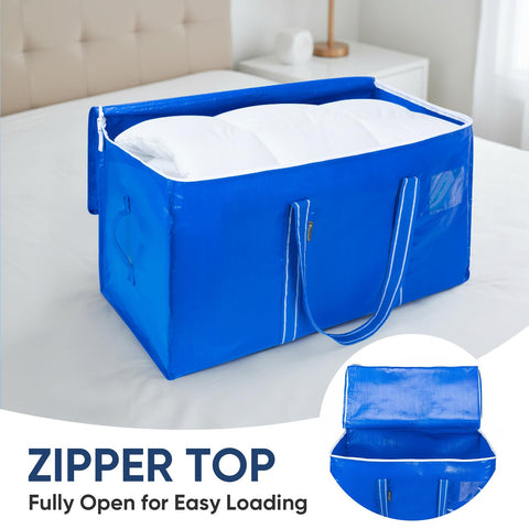 BALEINE royal blue color suits moving tasks with style and practicality.